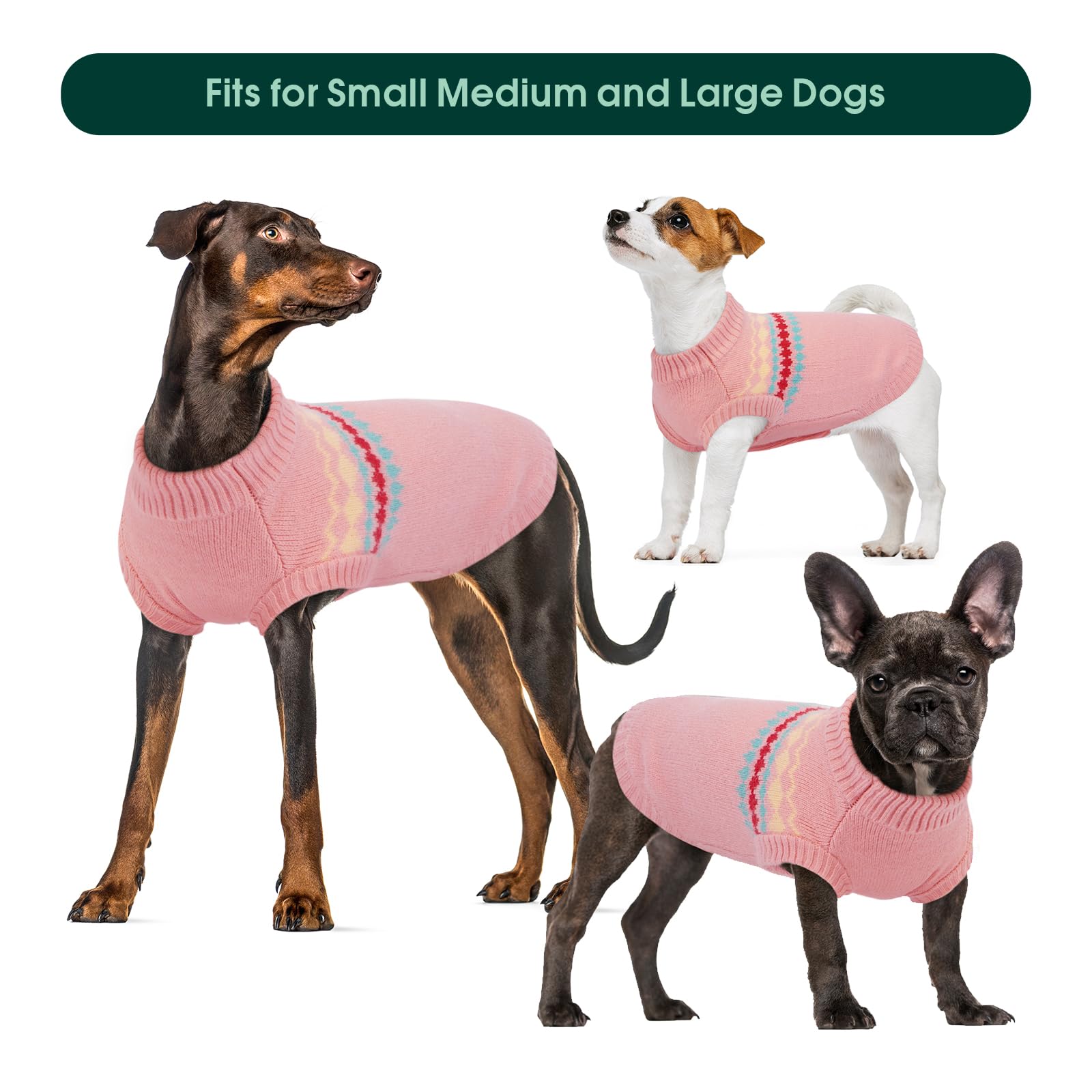 Kuoser sudadera para perro rosa XS, uso diario en salidas y reuniones