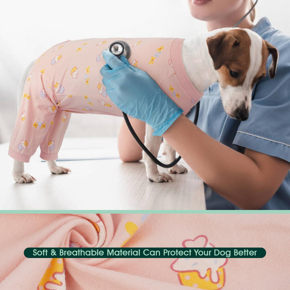 Kuoser traje cuidado abdomen para perro con protección suave.