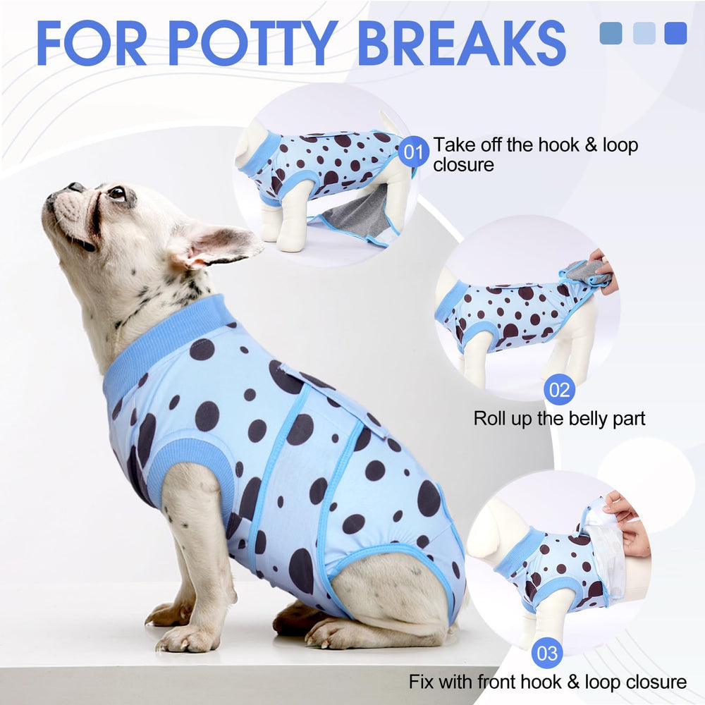 Kuoser traje perro lavable se seca rápido, ideal para higiene diaria.