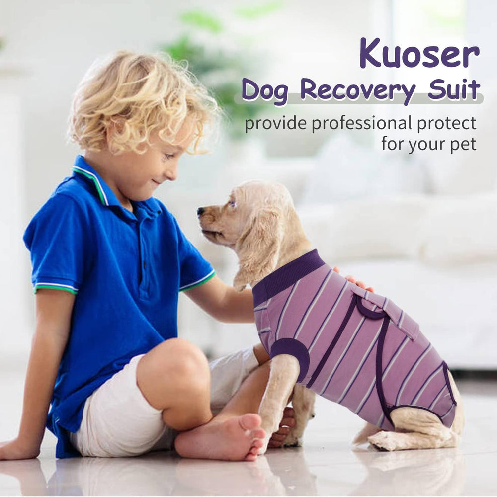 Kuoser Traje de recuperación en tallas XS-XXL para perros.