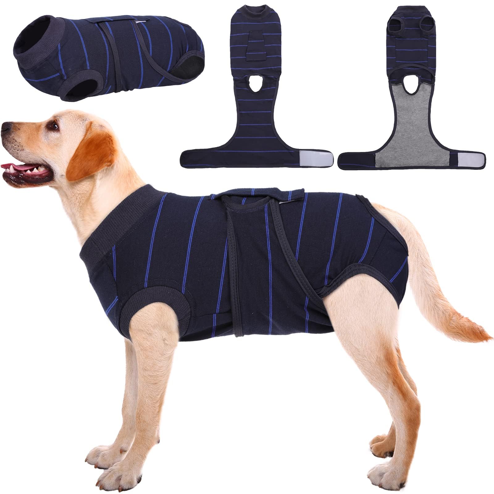 Kuoser traje recuperación para perros con ajuste perfecto para curación cómoda.