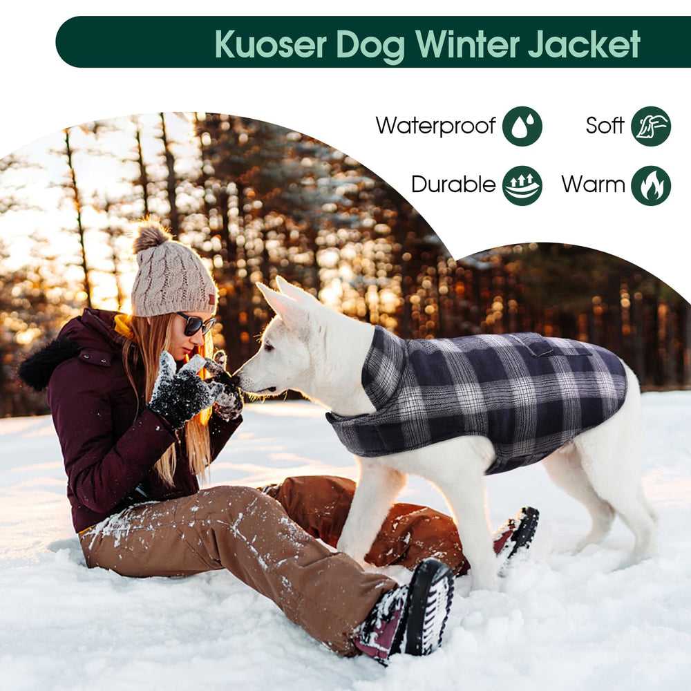 Kuoser chaqueta para uso exterior en invierno, ideal para caminatas diarias