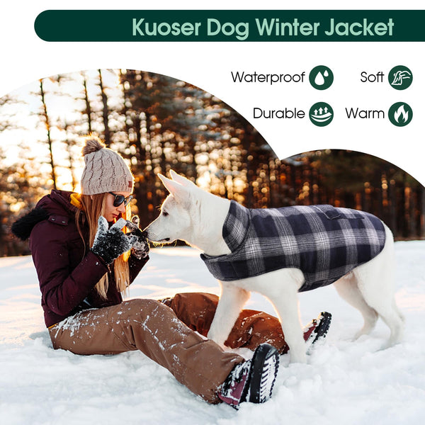 Kuoser chaqueta para uso exterior en invierno, ideal para caminatas diarias