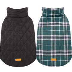 Kuoser abrigo verde XS: ajuste seguro para paseos invernales.