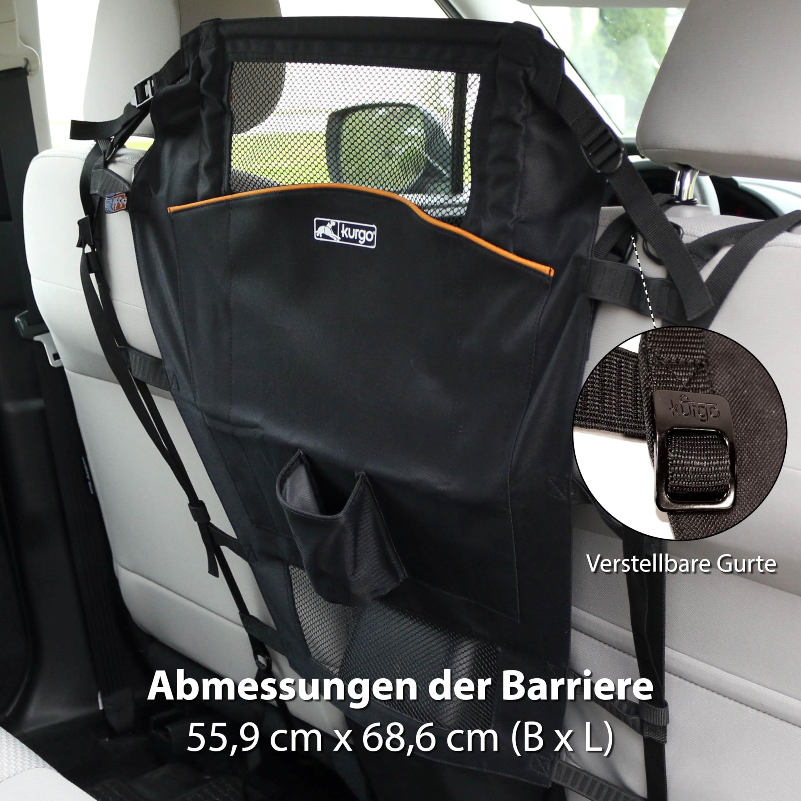 Kurgo arnés Tru-Fit, dos puntos de anclaje para paseo o entrenamiento sin tirones.