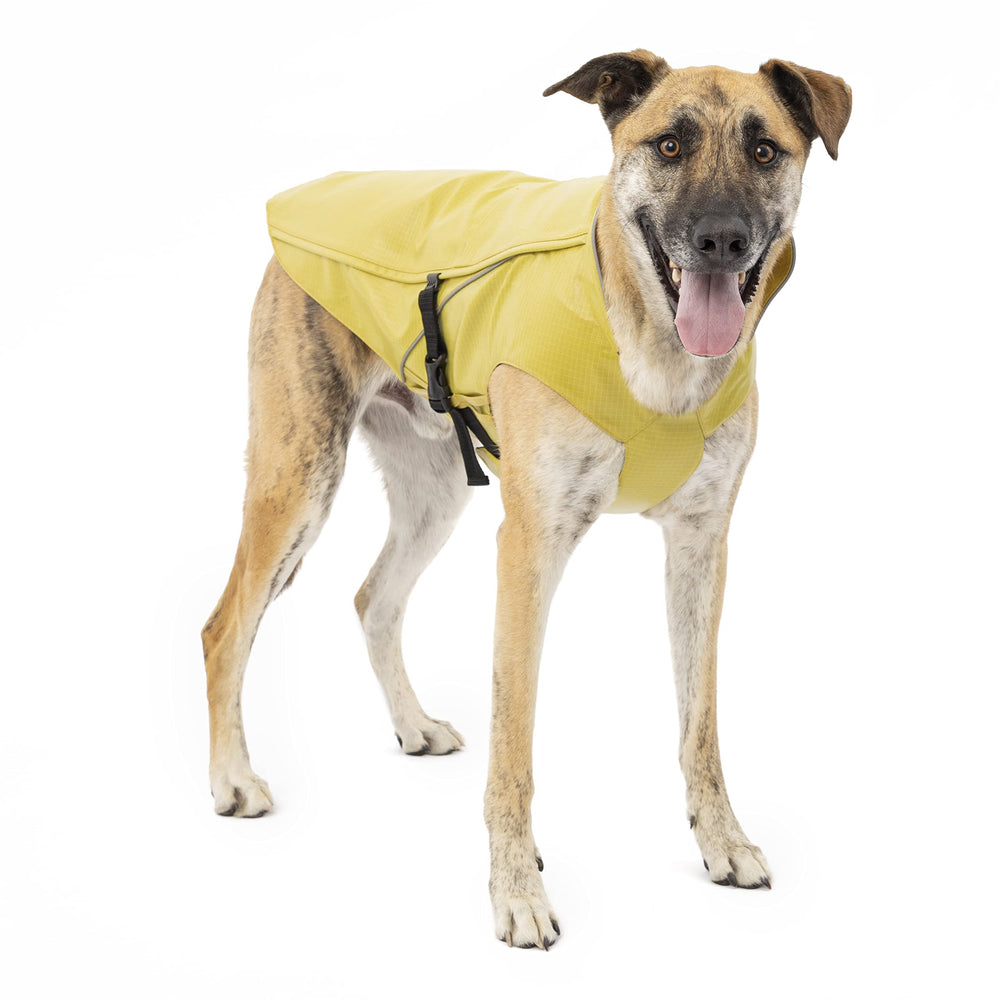 Kurgo Halifax chaqueta impermeable para perro con reflectante para visibilidad nocturna.