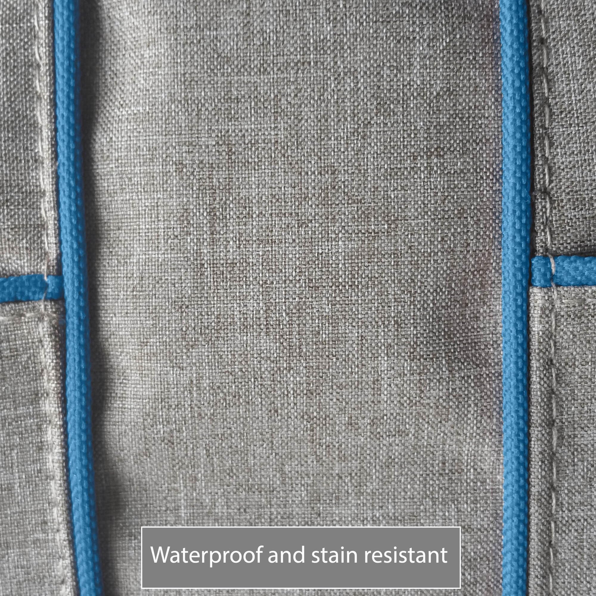 Kurgo Heather Hammock diseño gris se integra con interiores modernos