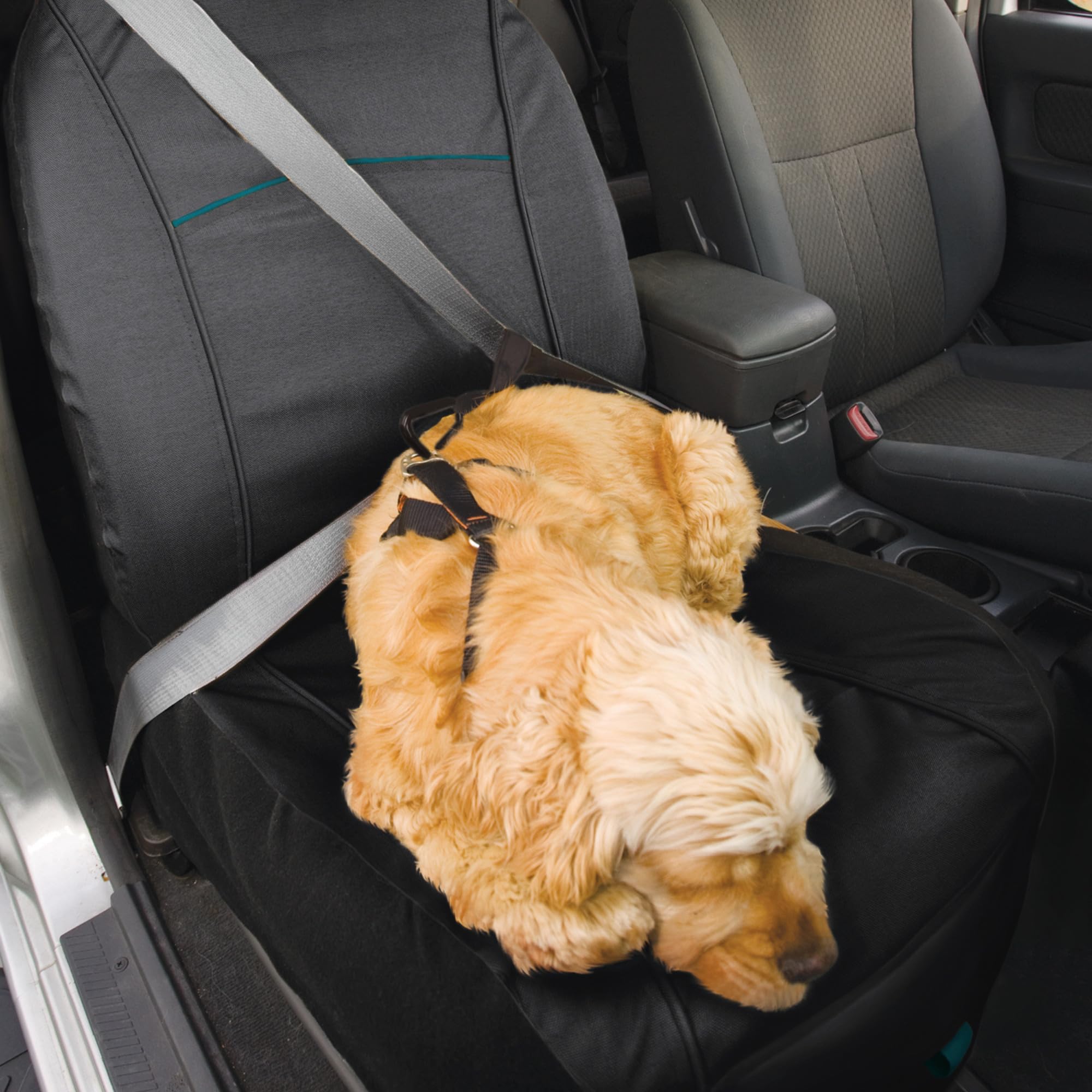 Kurgo Rover funda tipo cubeta lavable a máquina y plegable para guardar.