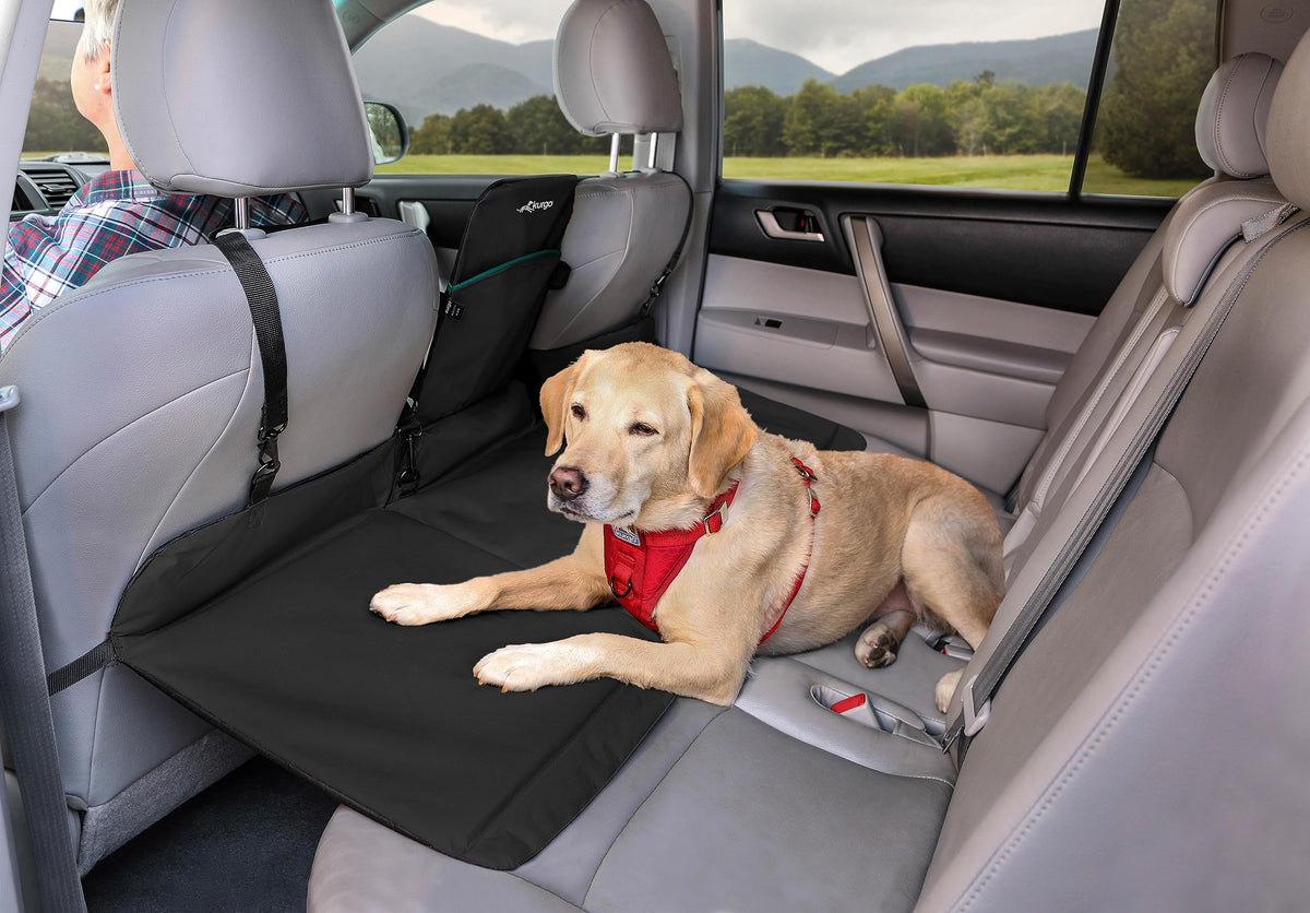 Kurgo Rover puente asiento trasero, amplia espacio para el perro durante el viaje.