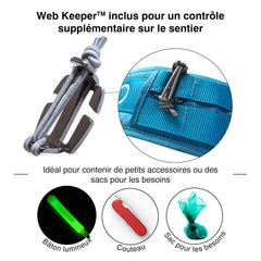 Kurgo RSG Cinturón reflectivo: mayor visibilidad en salidas de poca luz.