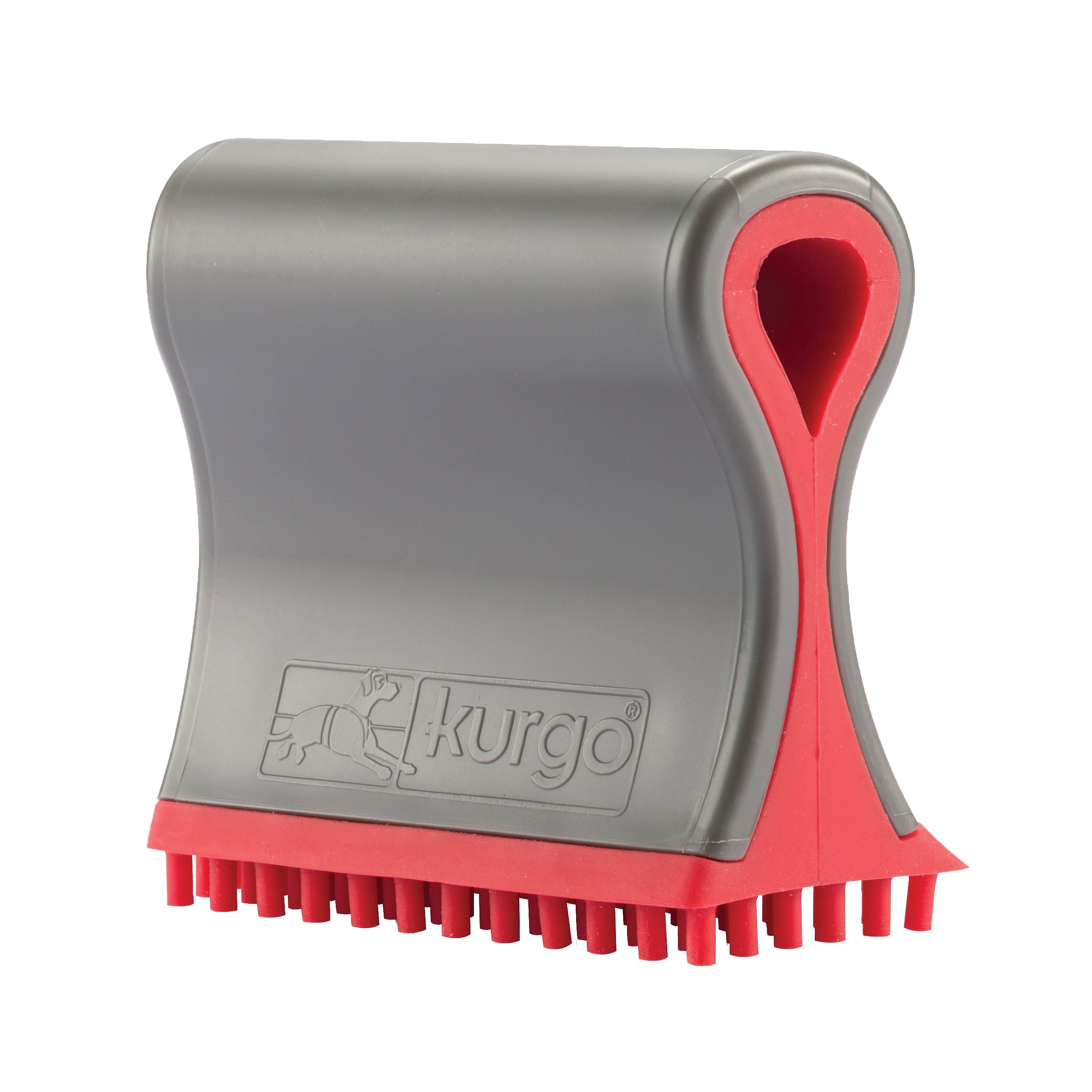 Kurgo Shed Sweeper limpia pelos en interiores con cepillo de silicona reutilizable