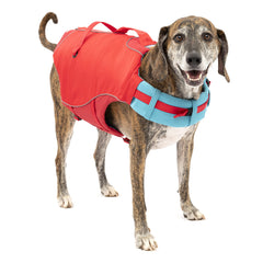 Kurgo Surf n' Turf chaleco salvavidas para perro, ideal para natación y flotación segura