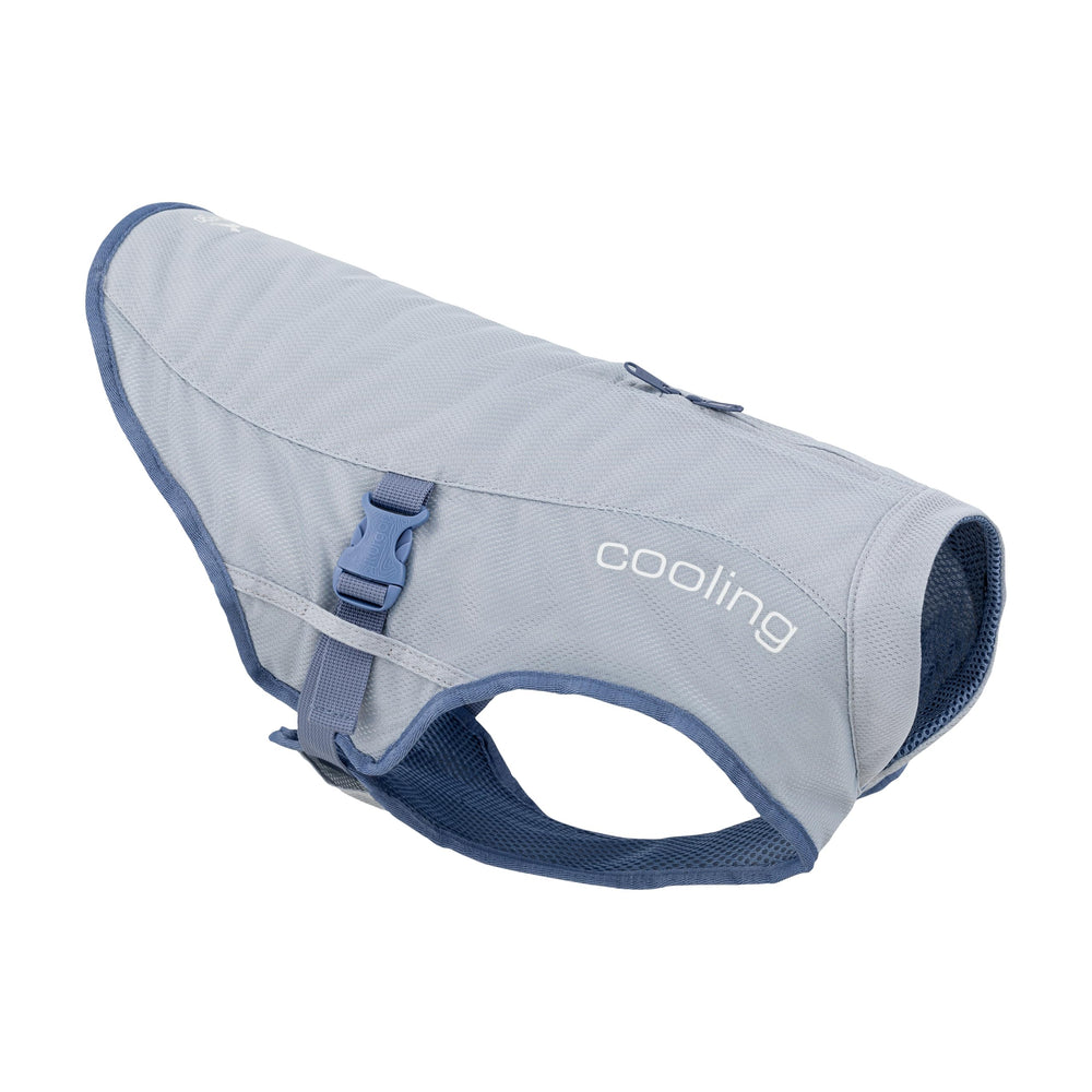 Kurgo Dog Core Cooling Vest visto frontal, mantiene fresco al perro durante paseos veraniegos
