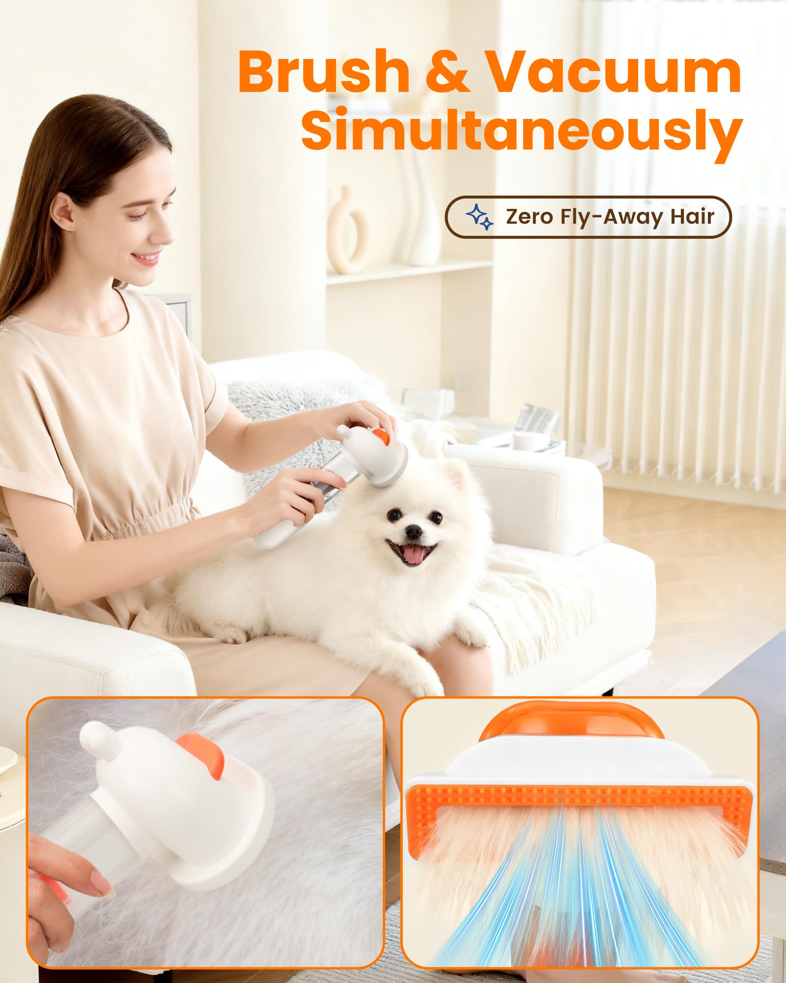 Kurtmark: boquilla de aire para limpieza rápida durante el grooming