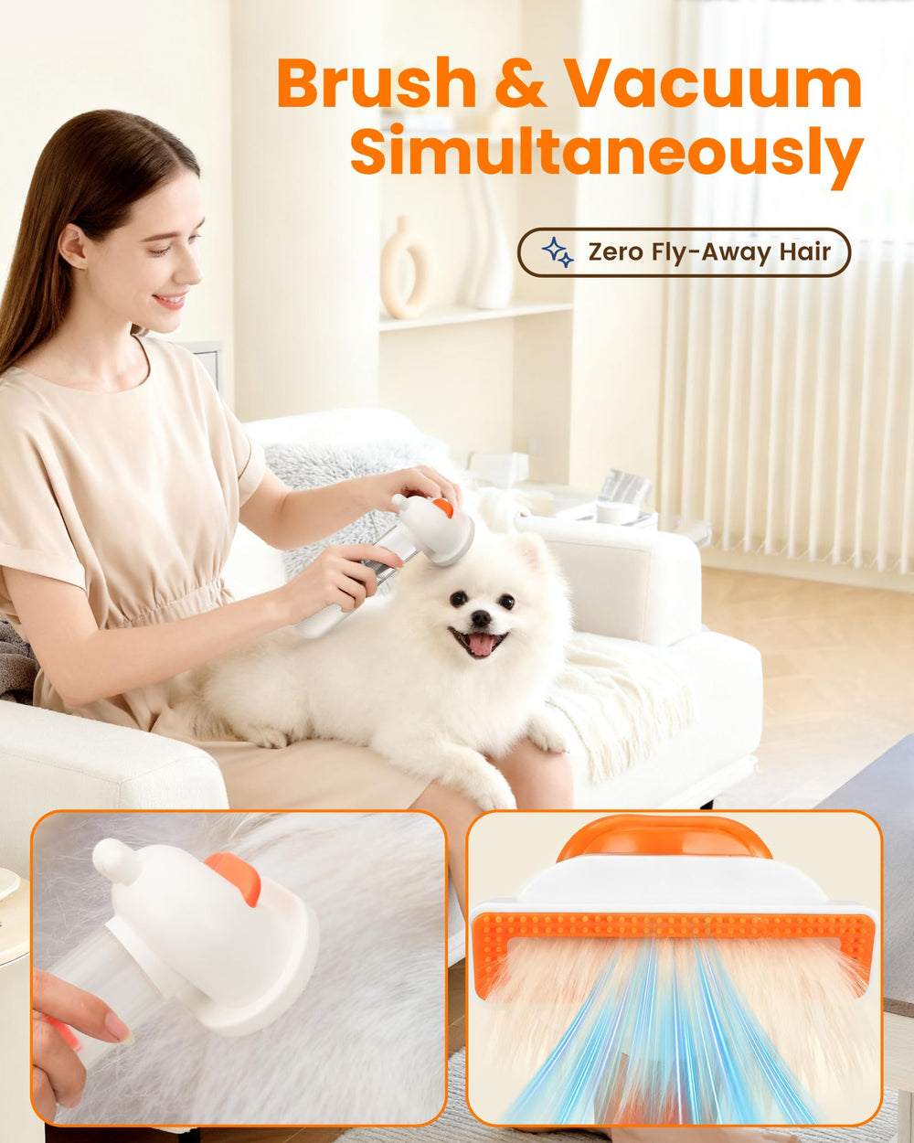 Kurtmark: boquilla de aire para limpieza rápida durante el grooming