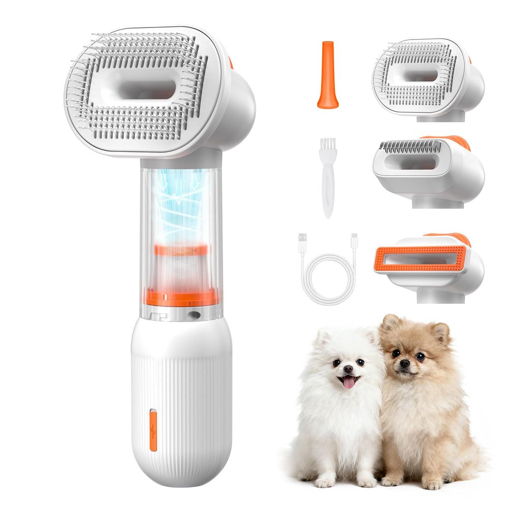 Kurtmark: cepillo con aspiradora incorporada para deslanado y limpieza del área de grooming