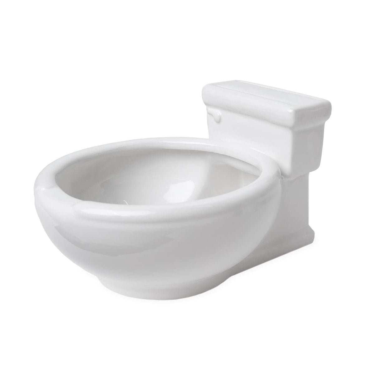 KwirkWorks tazón inodoro para snacks, ideal para fiestas y reuniones divertidas
