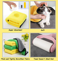 Toalla Kwispel para perros, ligera y duradera, ideal para viajes en coche.