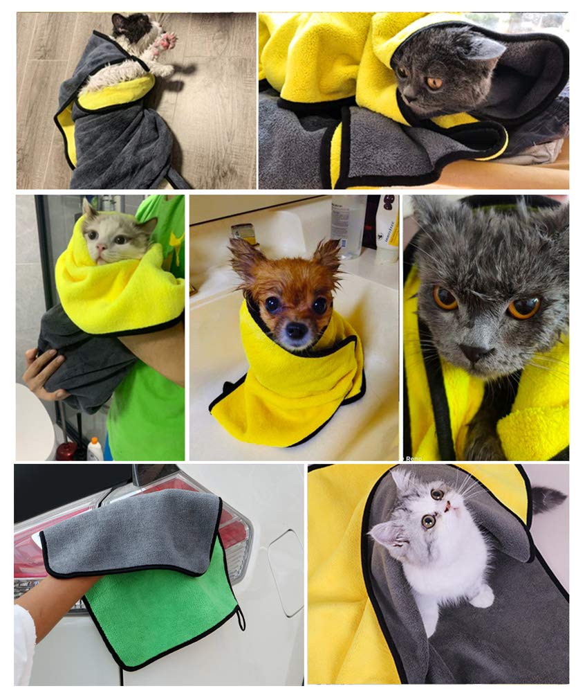 Las toallas Kwispel mantienen cálido y cómodo a tu mascota después del baño.
