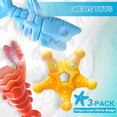 Juguete de nylon de grado alimentario KXK para morder y limpieza bucal