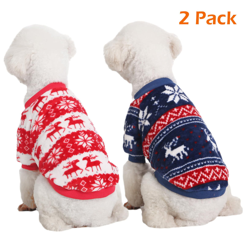 Kyaringtso suéter para perros - detalle-tejido suave para pasear con comodidad.