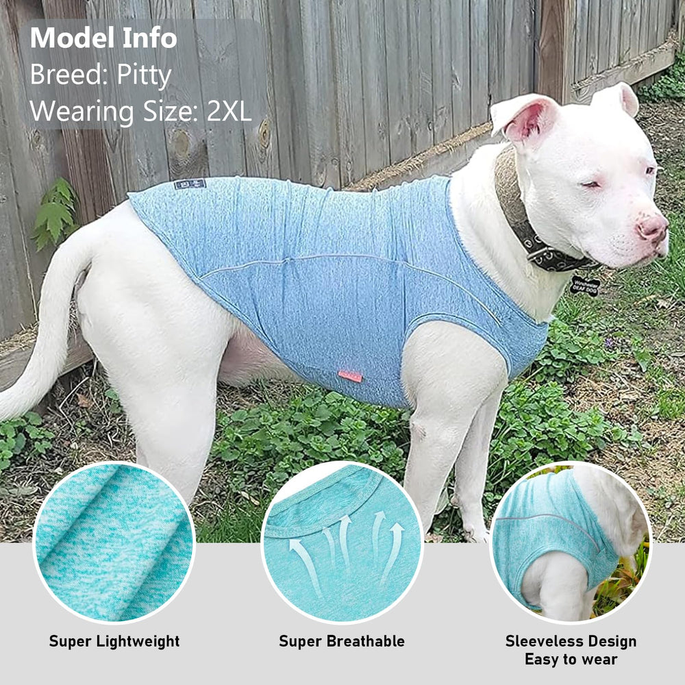 KYEESE camiseta para perros transpirable y ligera para días cálidos