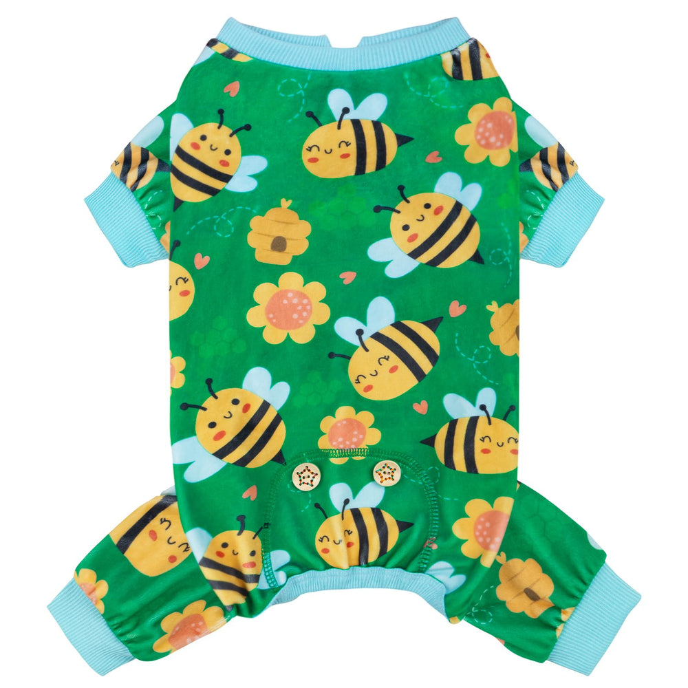 KYEESE pijama para perro con estampado abeja, comodidad diaria.