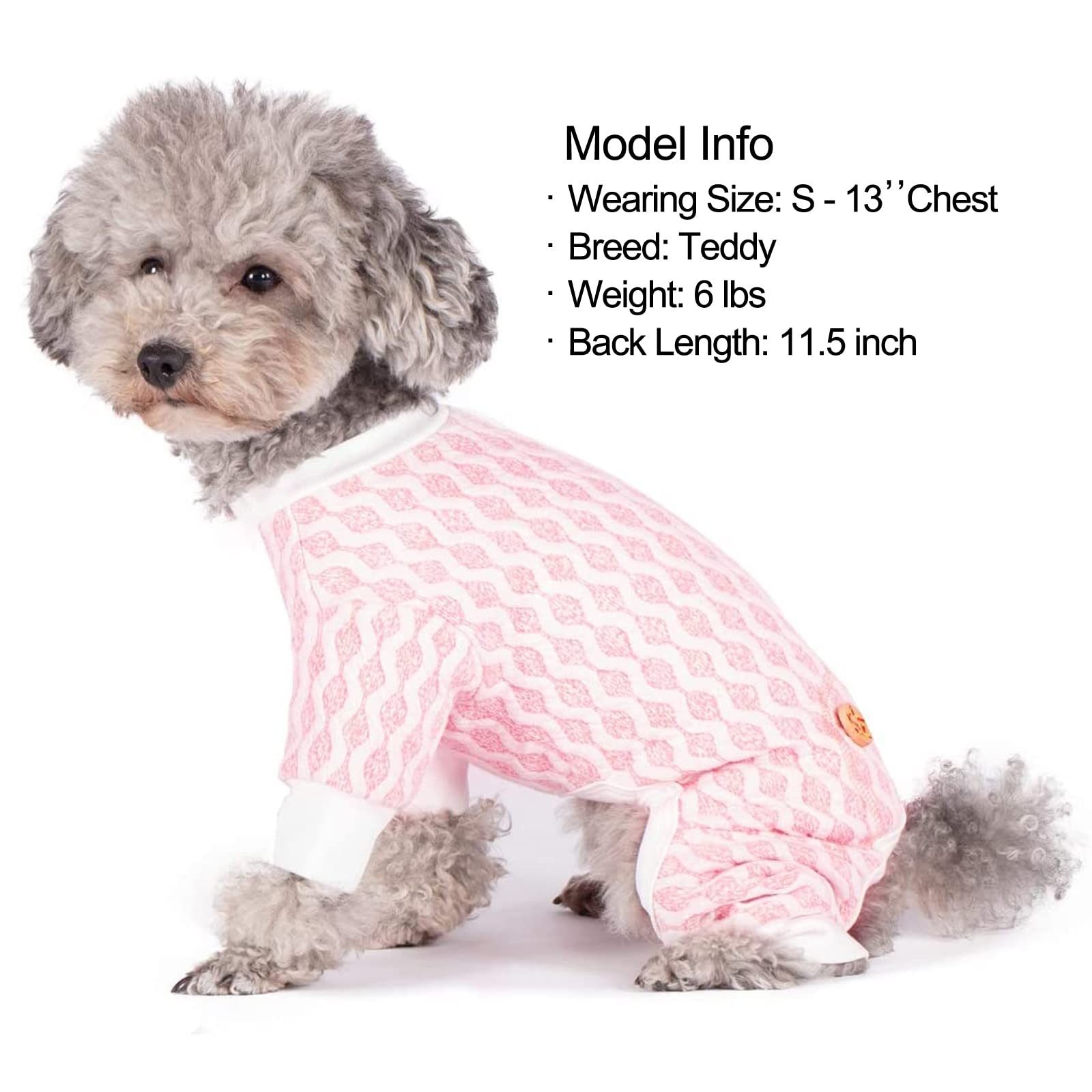 KYEESE pijama lavable a máquina para perros, práctico y durable.