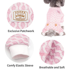 KYEESE pijama para perros, material suave para mayor confort diario.