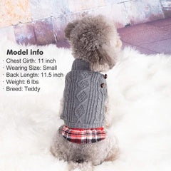 KYEESE suéter perro preppy estilo ideal para fotos y paseos.