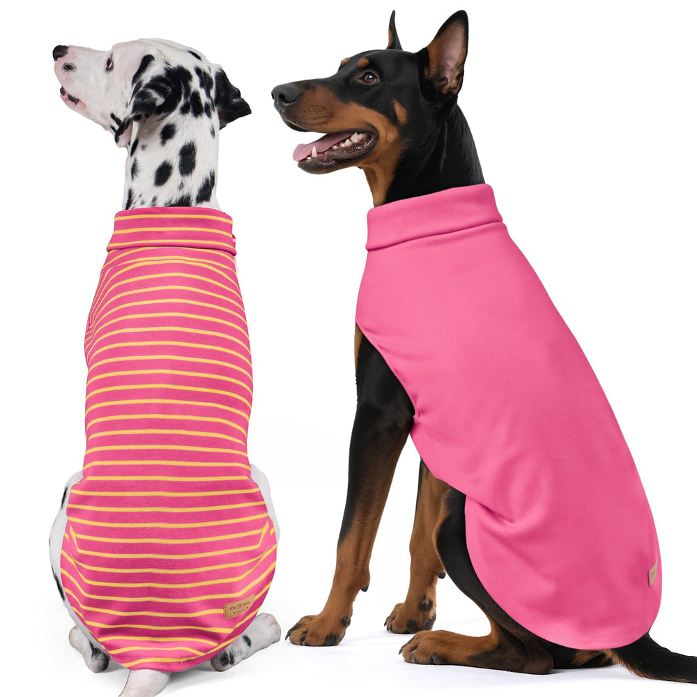 KYEESE sudadera para perro vista frontal, dos estilos para uso diario.