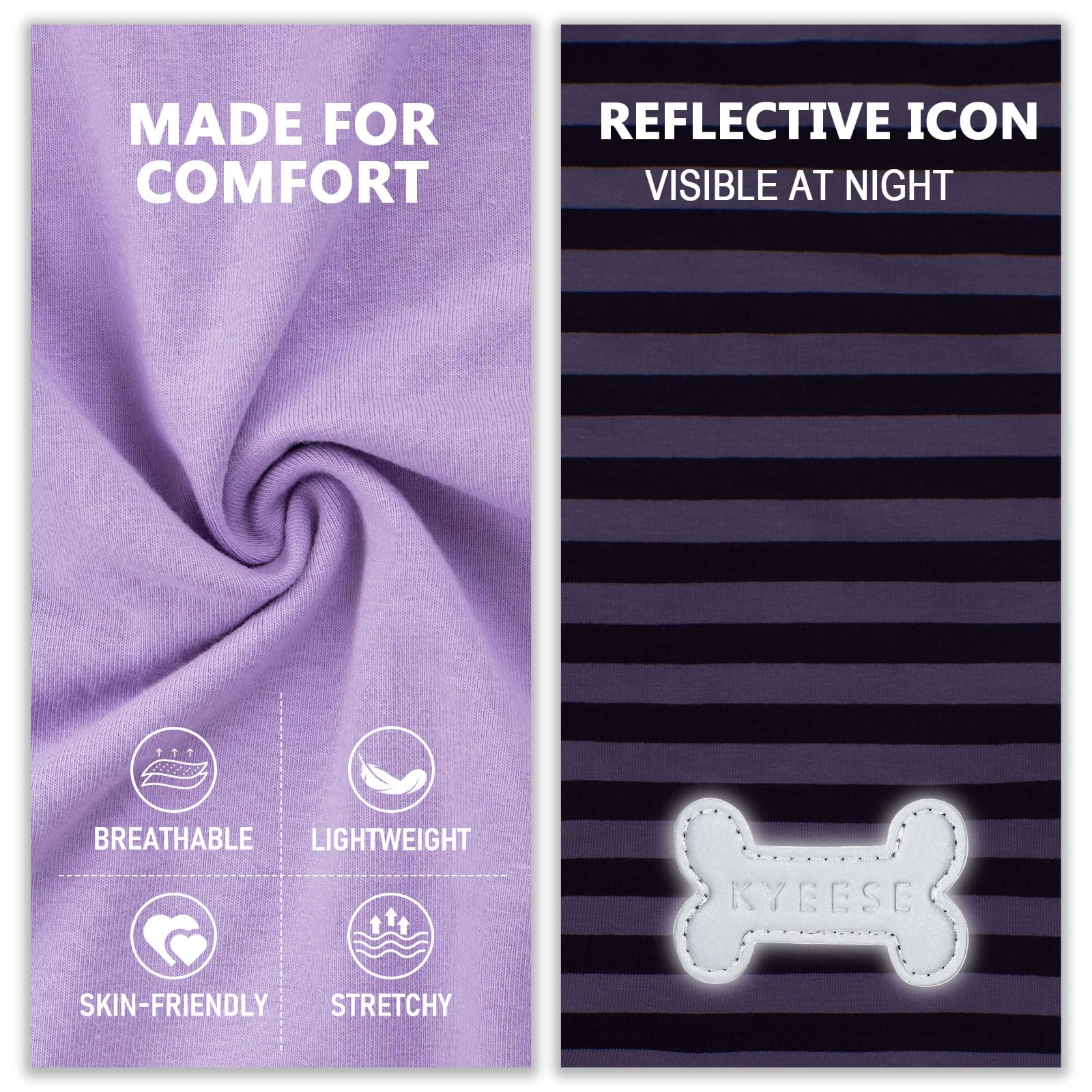 KYEESE camisas para perro lavables a máquina y duraderas, fácil limpieza.