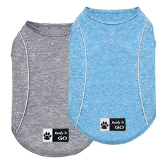 Camisetas KYEESE para perro pequeño, paquete de dos, ideal para rotación.