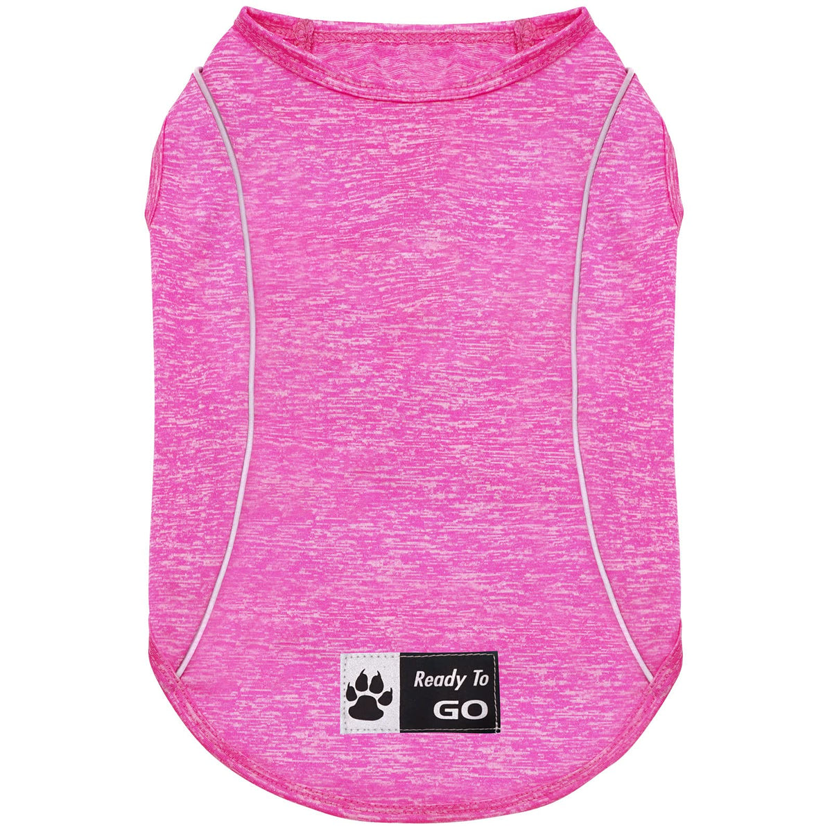 Camiseta KYEESE para perro transpirable con banda reflectante, ideal para paseos nocturnos