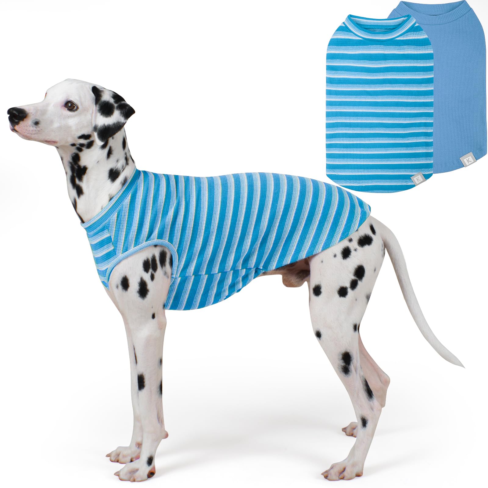 Camiseta KYEESE para perro vista frontal, cómoda y transpirable para paseos