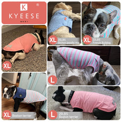 KYEESE Camiseta para Perro, lavable a máquina, mantiene forma y durabilidad.