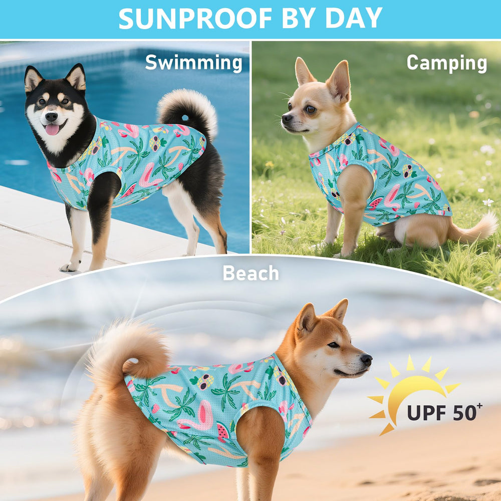Camiseta KYEESE de secado rápido y malla transpirable para perro