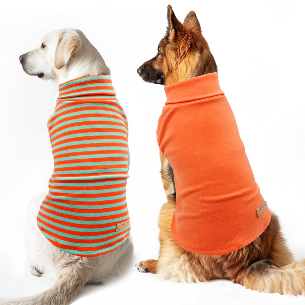 KYEESE casaca de perro invernal dos-pack, cómodo y cálido para paseos diarios.