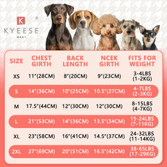 KYEESE detalle tejido suave y trenzado para comodidad del perro.