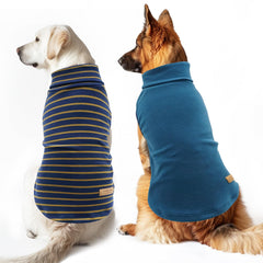 Sudadera KYEESE para perros, vista frontal, calidez suave para paseos.