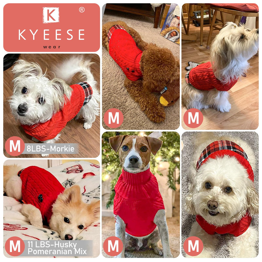 KYEESE suéter con parche a cuadros, estilo elegante para salidas diarias.