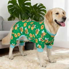 Pijama para perro KYEESE, cobertura suave para piel sensible.