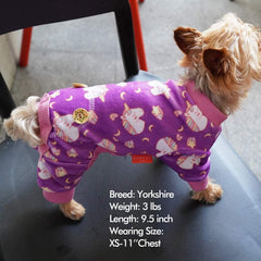 Pijama KYEESE con cobertura suave, ideal para perros con piel sensible y calor diario.