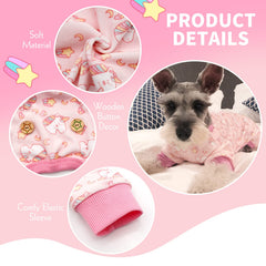 KYEESE pijama perro diseño fácil de poner.