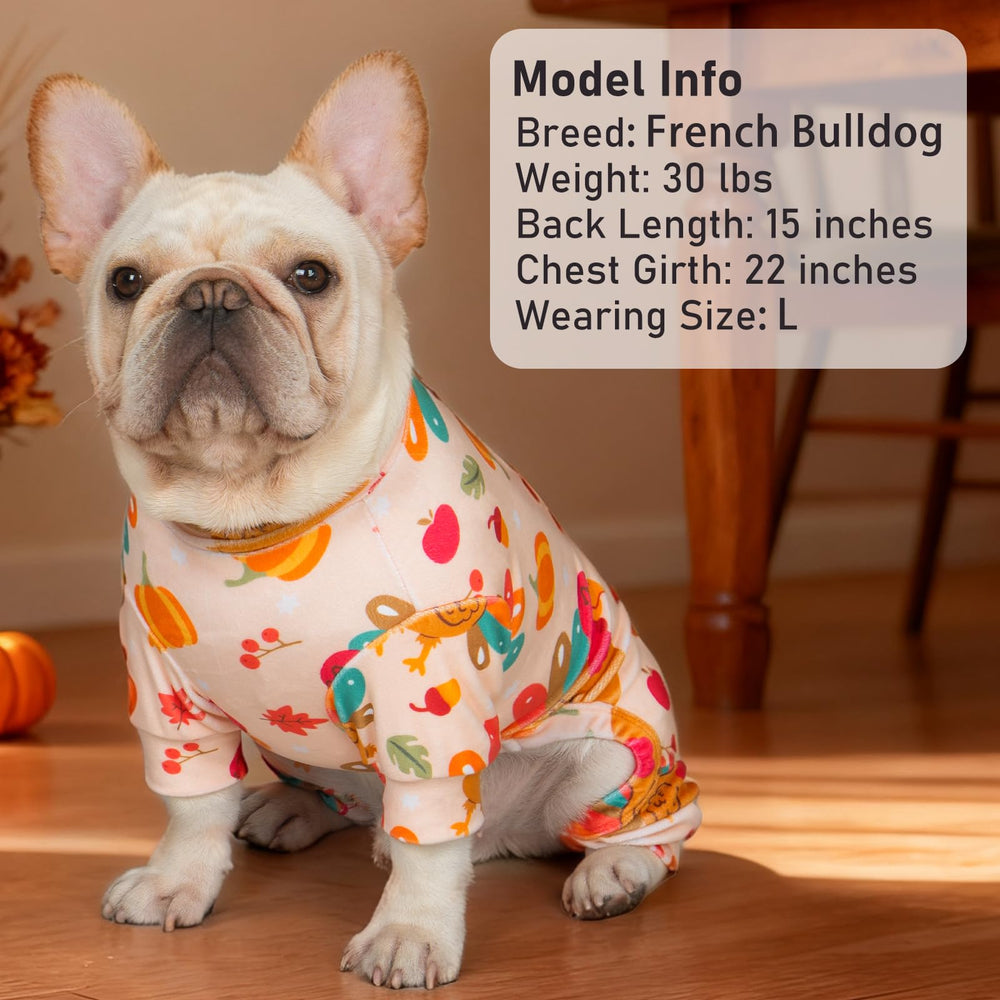 KYEESE pijama navideño para perro con diseño festivo, perfecto para sesiones de fotos.