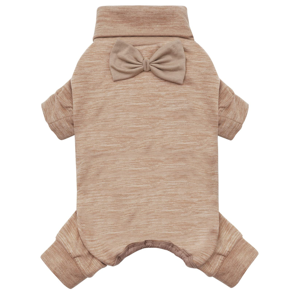 Pijama KYEESE para perro visto de frente, cómodo para paseos diarios.