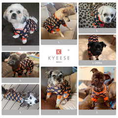 KYEESE pijama Halloween en terciopelo suave, diseño de calabaza