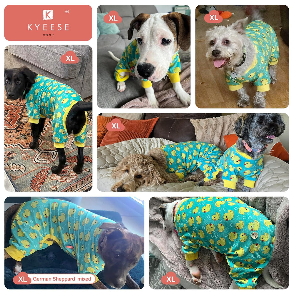 KYEESE pijama protege contra la muda en muebles y mantiene al perro cálido.