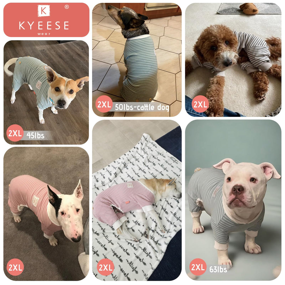 KYEESE lavado a máquina, pijama verde apto para uso diario.