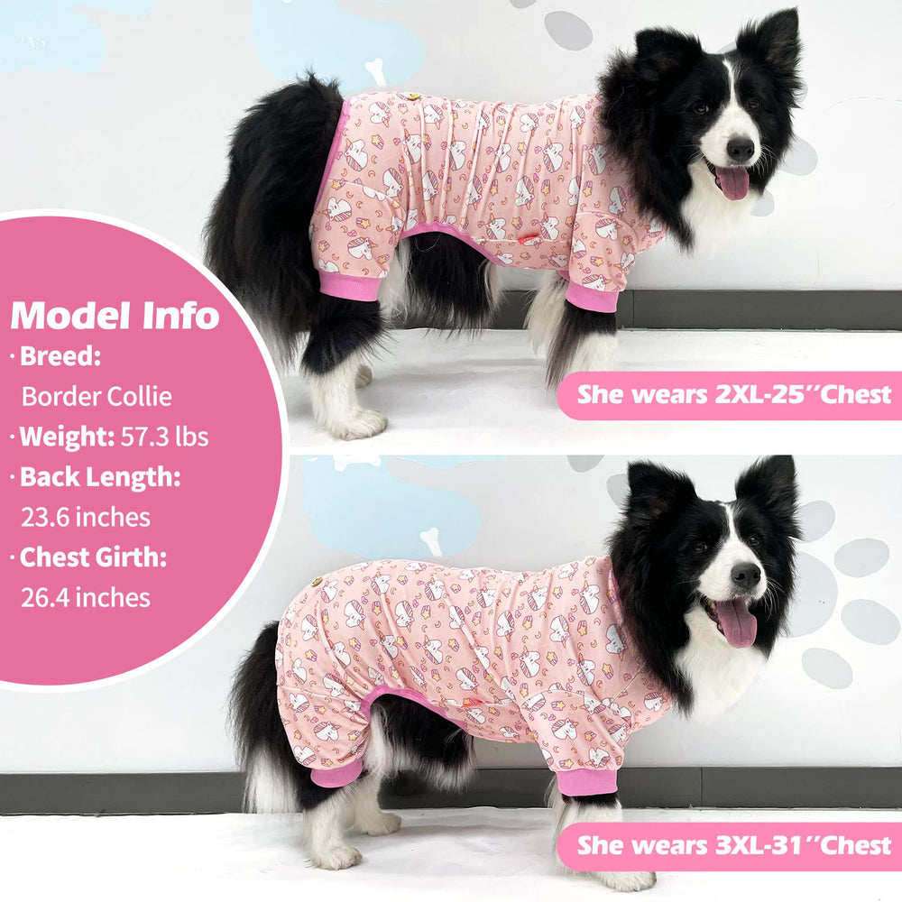 KYEESE pijama con cobertura suave para áreas sensibles del perro